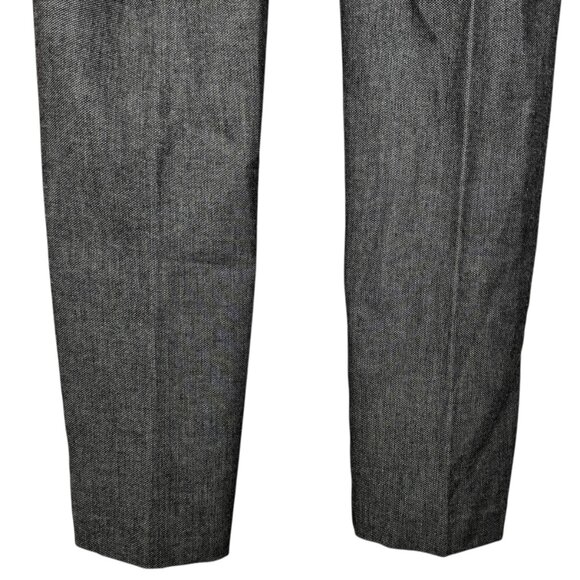 Loft "Marisa" Black and White houndstooth slim dress pant size 6 - Picture 11 of 12